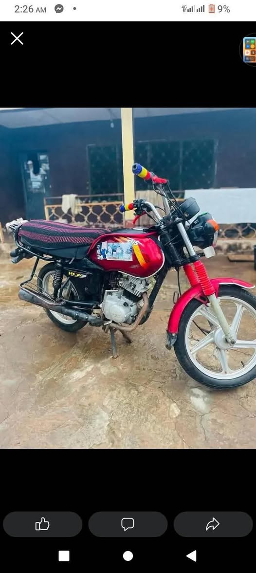 A picture of Tvs bike