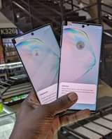 A picture of Galaxy note 10 plus