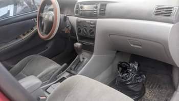 A picture of 2006 corolla Registered for 3 7 Painted on first body