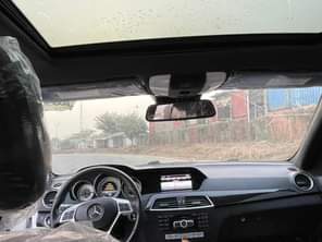 A picture of 2014 model Mercedes c300 direct with nothing to fix Price