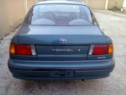A picture of Very Neat Toyota Tercel automatic gear 500K fabric seats first