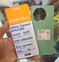 A picture of TECNO SPARK 20PRO PLUS STORAGE 256GB RAM 16GB BOXED WITH
