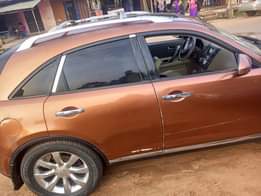A picture of Tok standard infiniti FX35 2008 model Location awka Anambra State