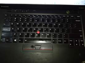 A picture of Lenovo think pad 1x carbon
