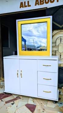 A picture of Dressing table inapatikana kwetu KING SOFA SEAT MAFINGA KINYANAMBO B