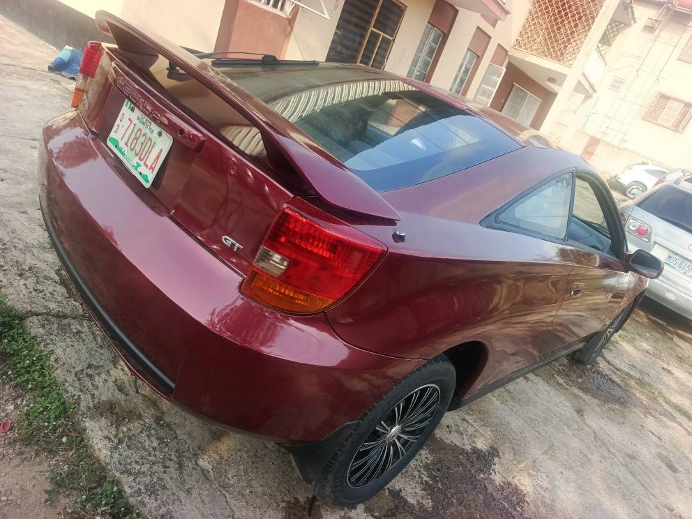 A picture of Toyota celica 2001 model