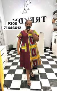 A picture of African Print Dresses