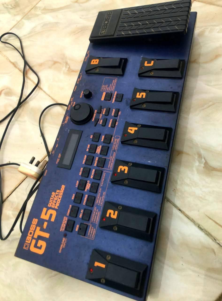 A picture of Boss guitar Gt5 effect pedal for sale