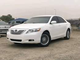 A picture of WHITE MUSCLE An Extremely Clean Toyota Camry 2008 Model With