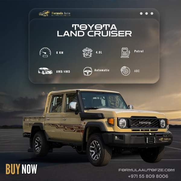 A picture of TOYOTA LAND CRUISER PICKUP LC79 D C 4.0L PTR A