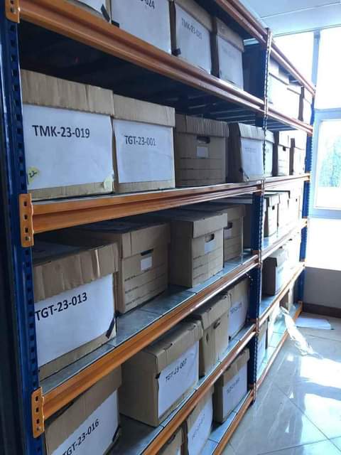 A picture of 0624089810 Shelves za chuma Bora na imara bila kuchomelea nikupachika