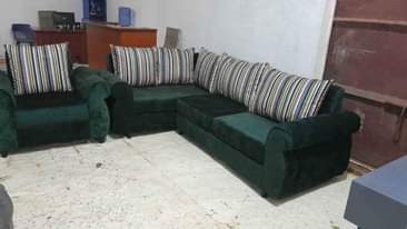 A picture of 4 seater Sofa set High density foam and durable fabric
