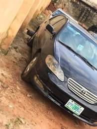 A picture of Toyota Corolla 2005 mode Everything is working Oweeri imo state