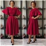 A picture of senori dress