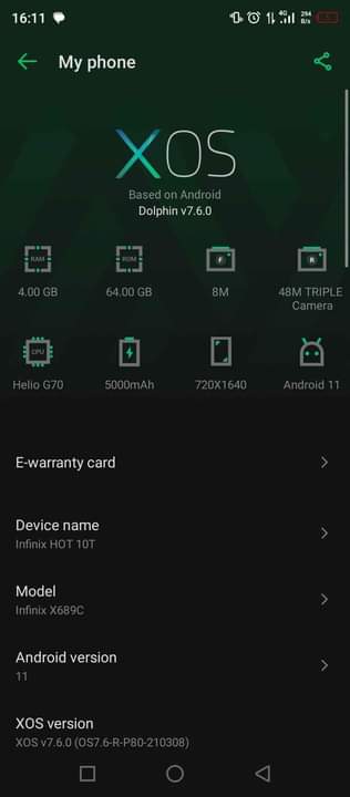 infinix hot phones