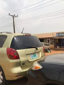 A picture of Clean Nigerian Used Toyota Corolla Verso First body Fabric interior