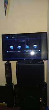 A picture of Nauza tv soyi double glass inch 32