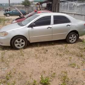 A picture of Corolla Engine and manual Gear working perfectly well Ac needs