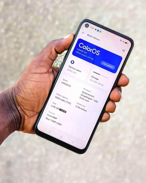 A picture of OPPO A76 5G GB 128 8 Android 13 5G LITE
