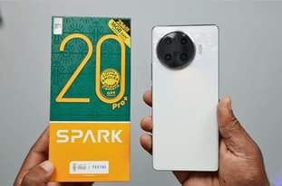 A picture of TECNO Spark 20 Pro 256GB Rom 16GB Ram 4G LTE