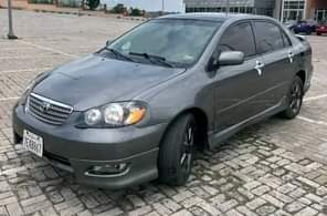 A picture of Fully pimped Tokunbo Toyota corolla Automatic Transmission fabric interior Alloy