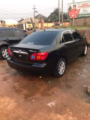 A picture of 2006 Toyota Corolla LE 3 5 Million naira Settlement 100k