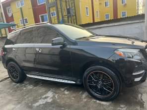 A picture of Tokunbo standard A year used 2013 ML350 upgraded to GLE350