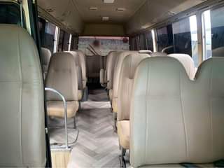 A picture of Toyota coaster 2015 and 2017 toks 26m upwars 