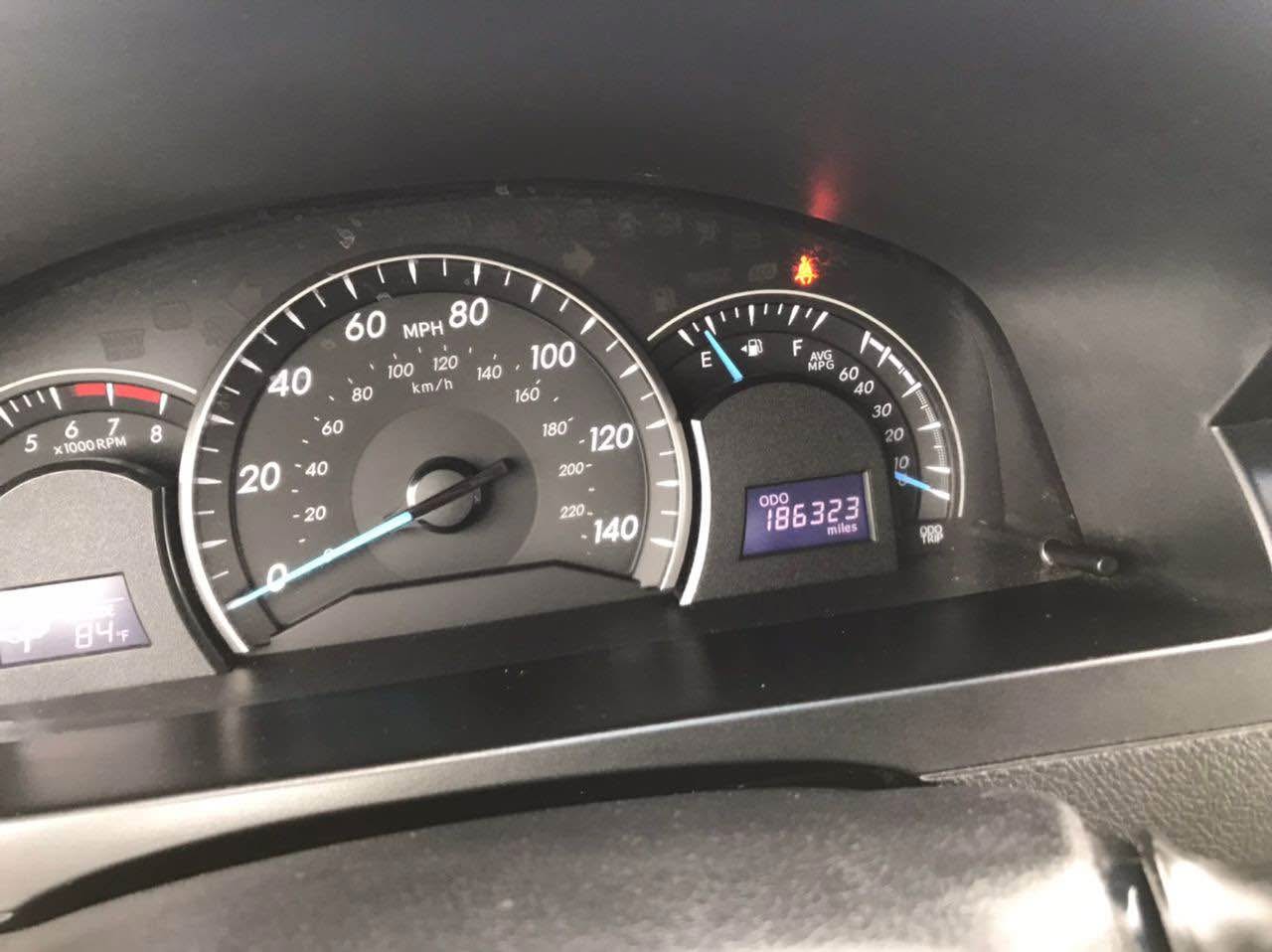 A picture of Just Landed Foreign Used 2014 Camry LE Key Entry Accident