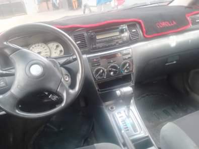 A picture of Corolla sports 08 year model available as seen Buy and