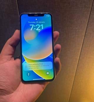 A picture of Iphone x