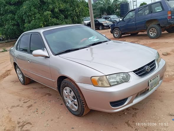 A picture of Toyota Corolla 2001 model