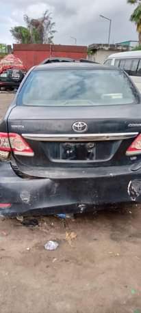 A picture of Woof accidented toyota Corolla 2013