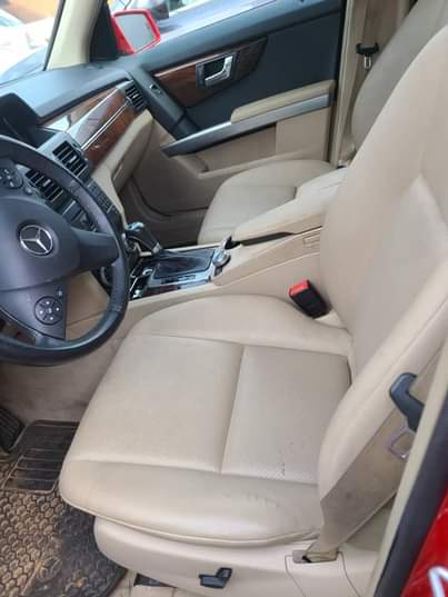 A picture of FOREIGN USED MERCEDES BENZ GLK350 2010 2 Units Pepper Red