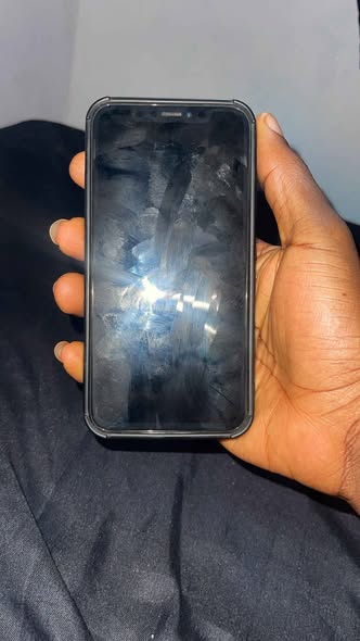 A picture of iPhone X with Face ID