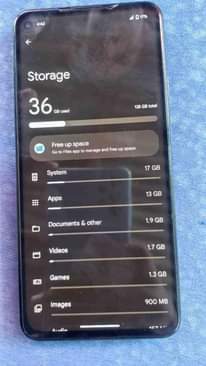 A picture of Google Pixel 5a 5G Ram 6 Gb 128 Location Tabata