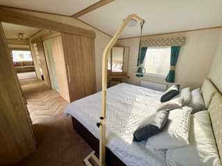 A picture of 2017 ACCESSIBLE CARAVAN WET ROOM SLIDING DOORS abi derwent