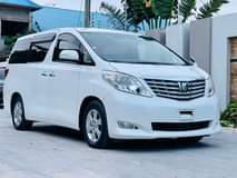 A picture of Alphard new model