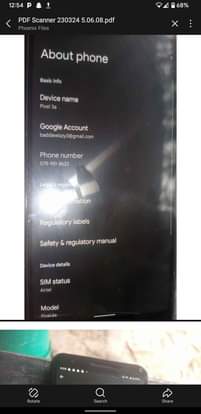 A picture of Google pixel3