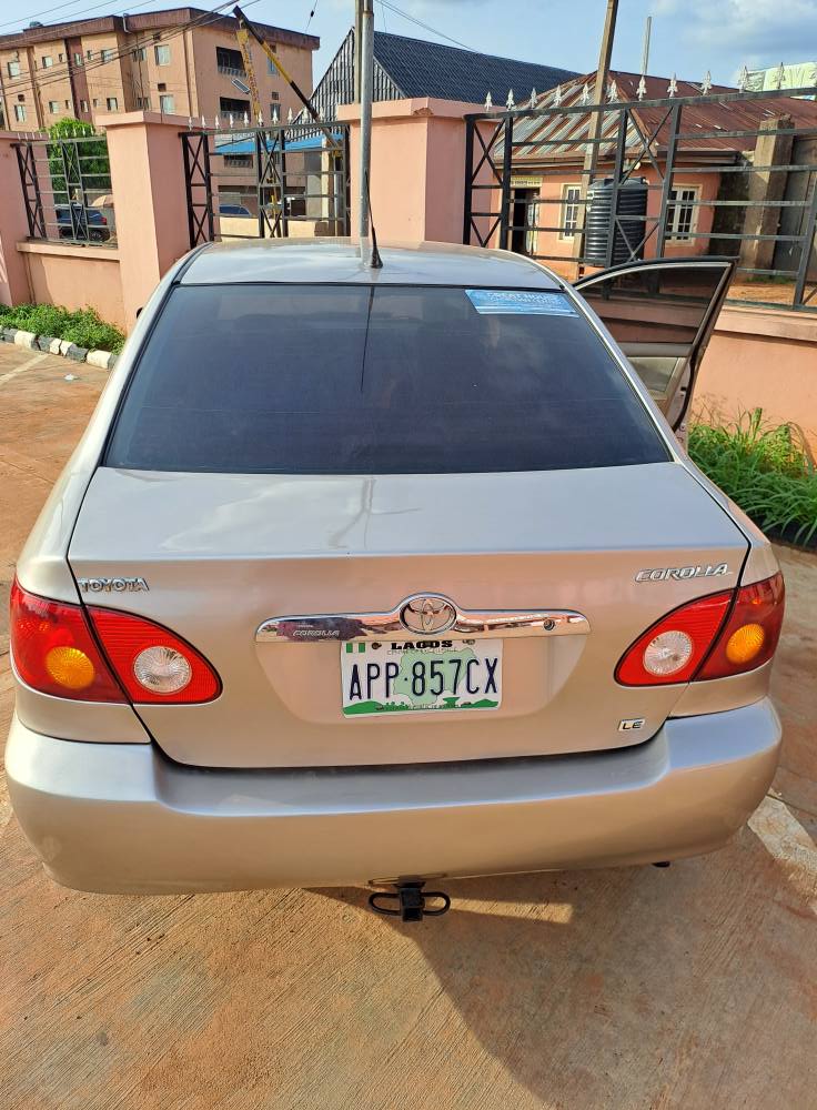 A picture of Pre owned 2004 model Toyota Corola for sale at Nnewi