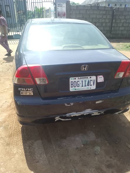 A picture of Rugged Honda Civic for sale Elepe 1 85m 08028585809