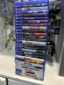 A picture of PLAYSTATION 4 CDs USED BRAND NEW