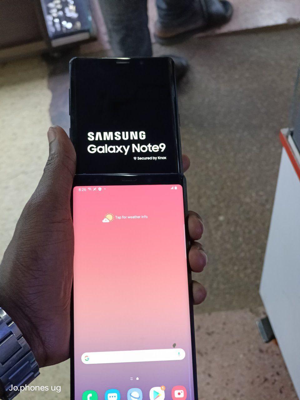 A picture of Samsung Note 9
