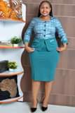 A picture of Top na skirt