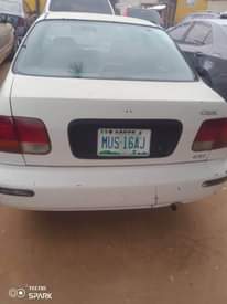 A picture of Registered Honda civic