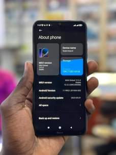 A picture of Redmi Note 8 6gb 128gb at ugx 330k reduced price