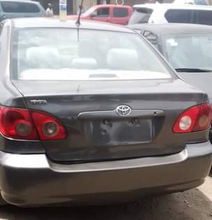 A picture of Very clean toyota corolla 2007 Painted neatjy on first body