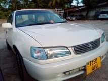 A picture of Corolla 111 engine 5A ipo Ukonga Mombasa full AC Tair