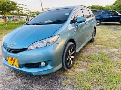 A picture of Toyota wish new model