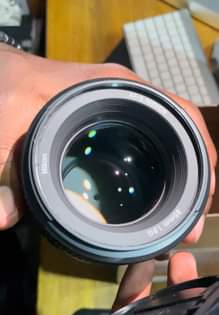 A picture of Nikon 85mm lens